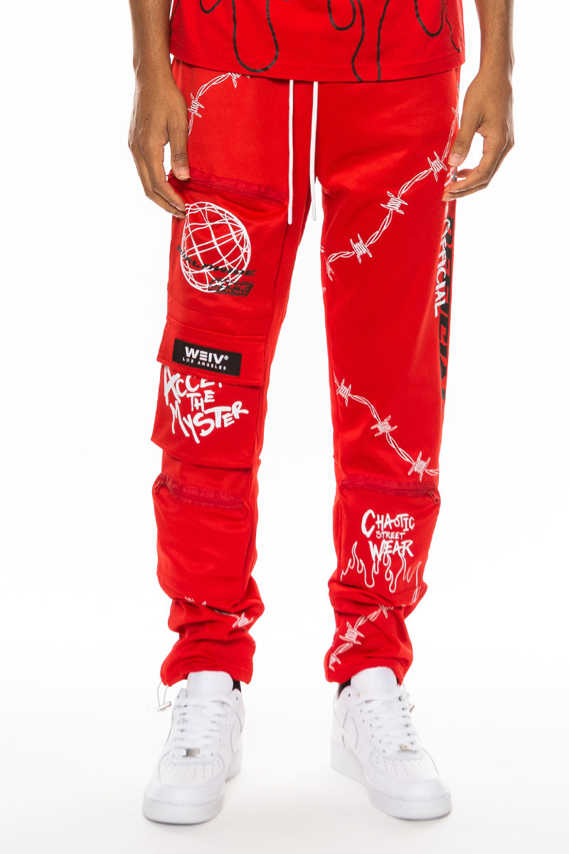 Hype Official Print Track Pants-6