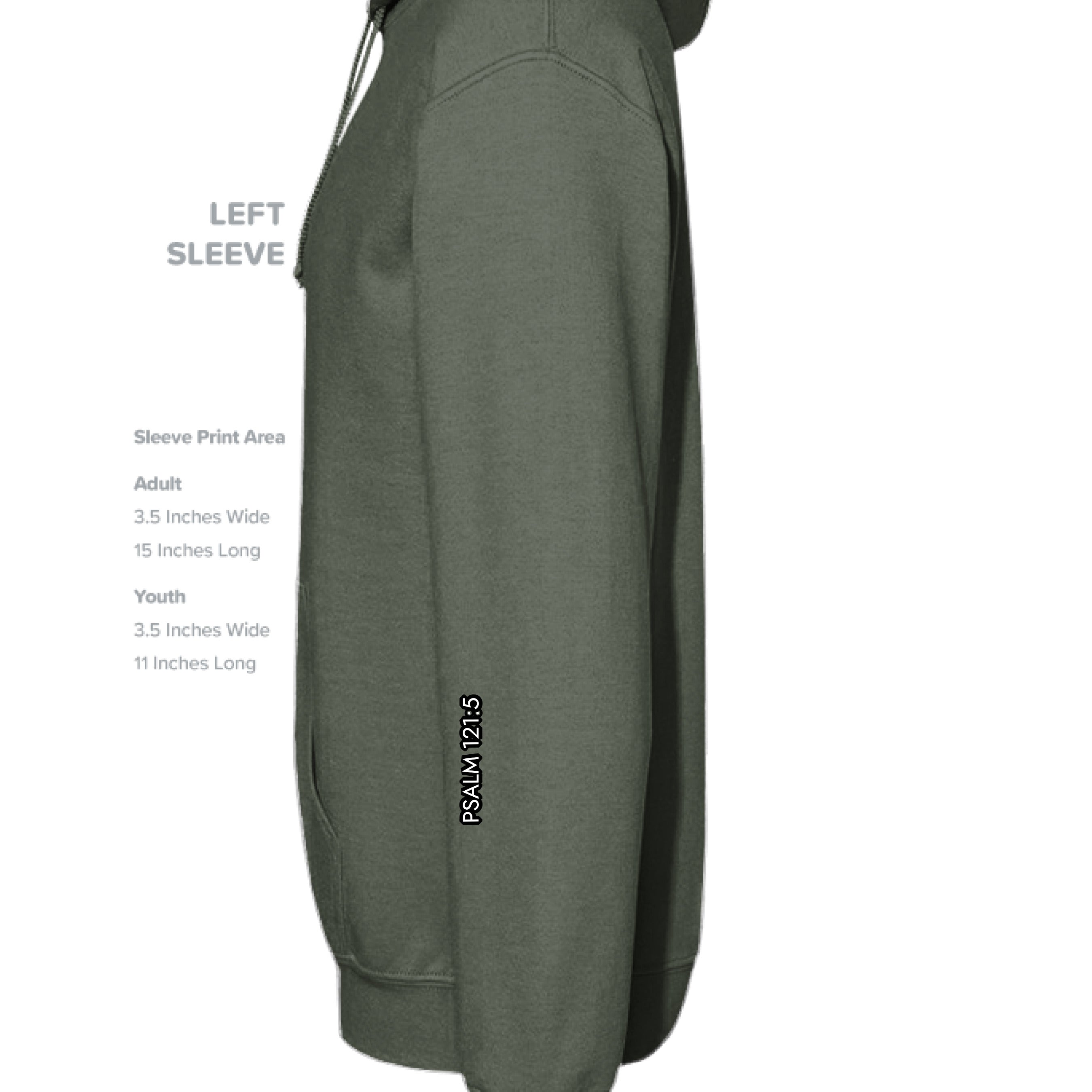 MILITARY GREEN - SLEEVE_LEFT