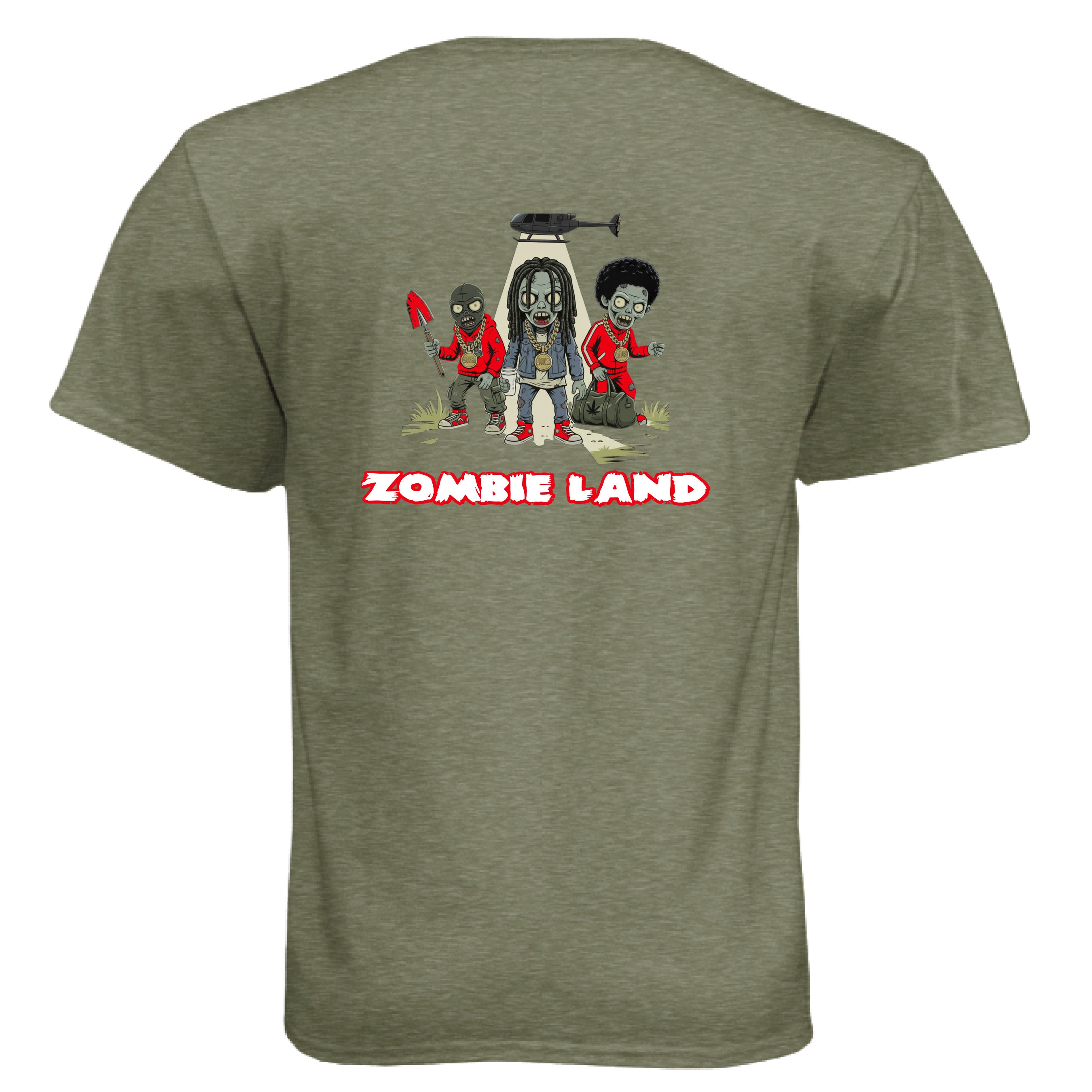 MILITARY GREEN - BACK