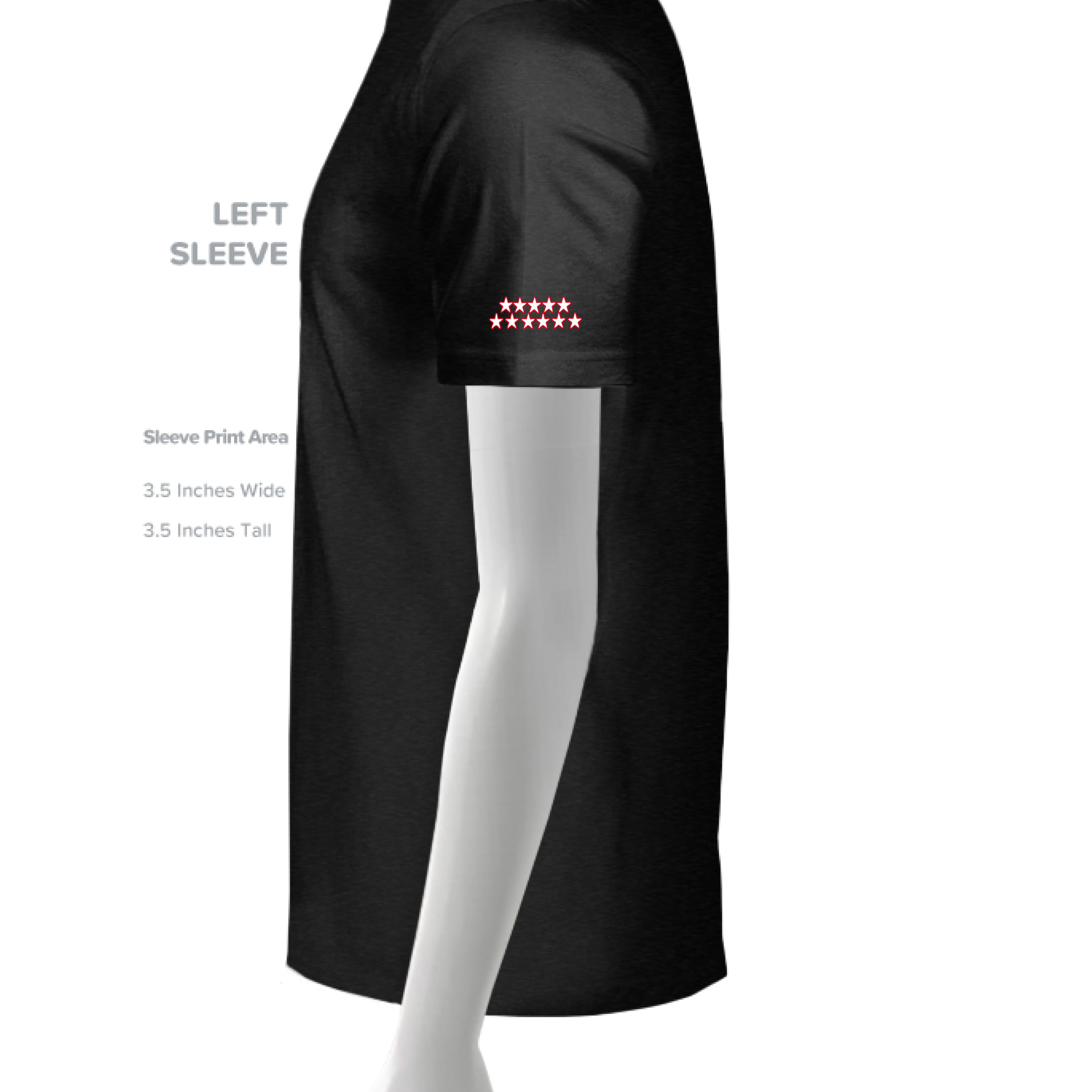 BLK HTHR TRIBLND - SLEEVE_LEFT
