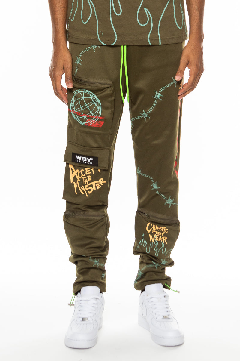 Hype Official Print Track Pants-5