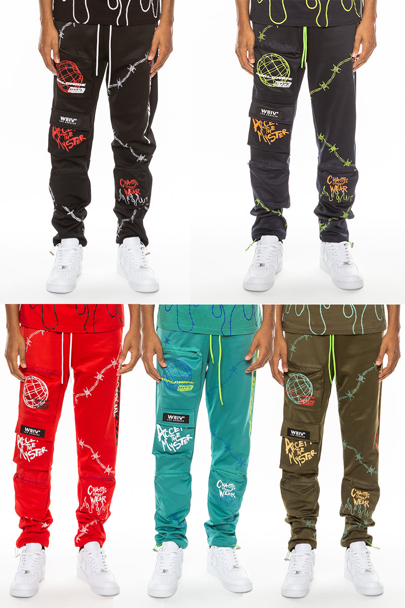 Hype Official Print Track Pants-1