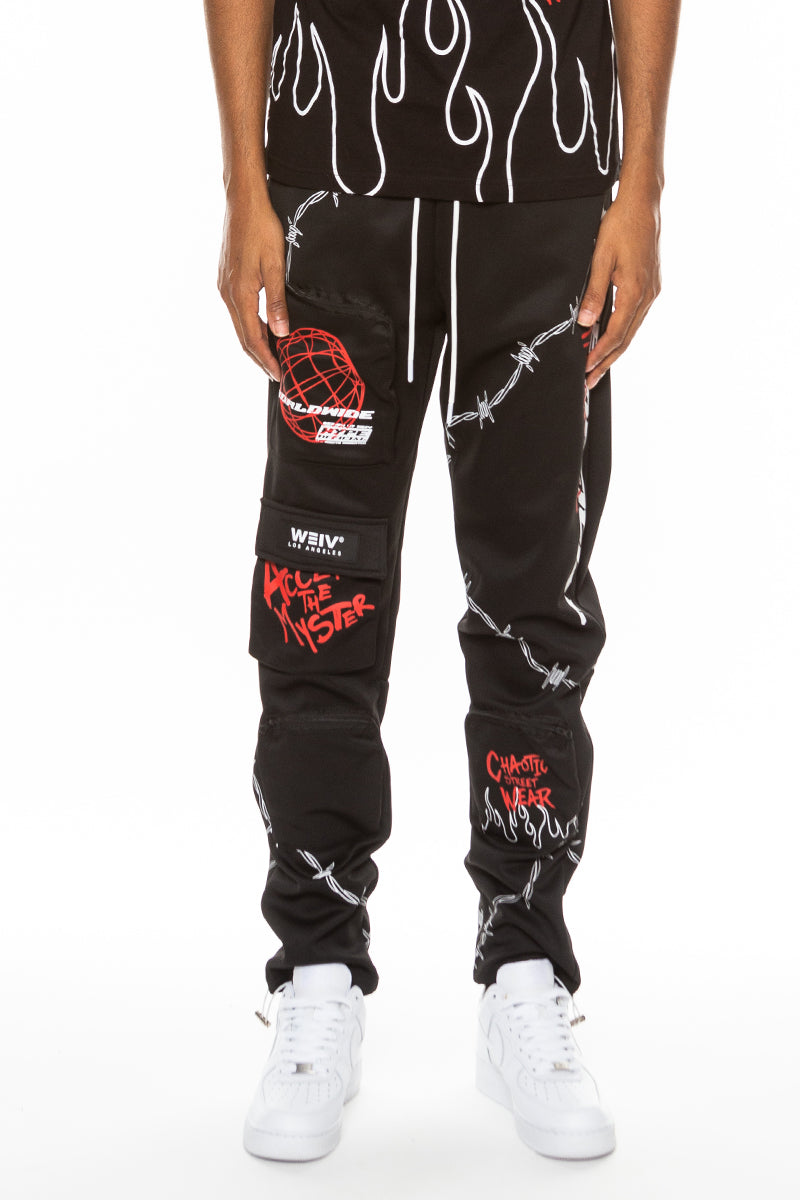 Hype Official Print Track Pants-0