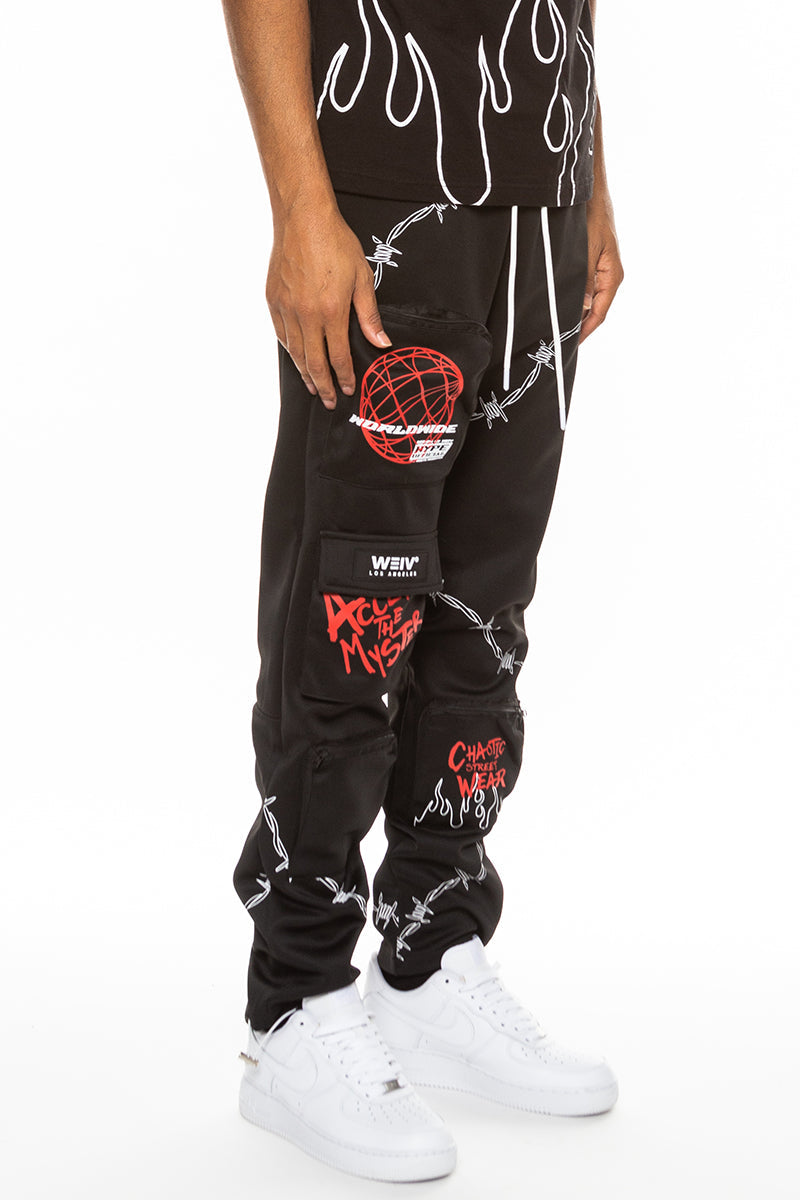 Hype Official Print Track Pants-2