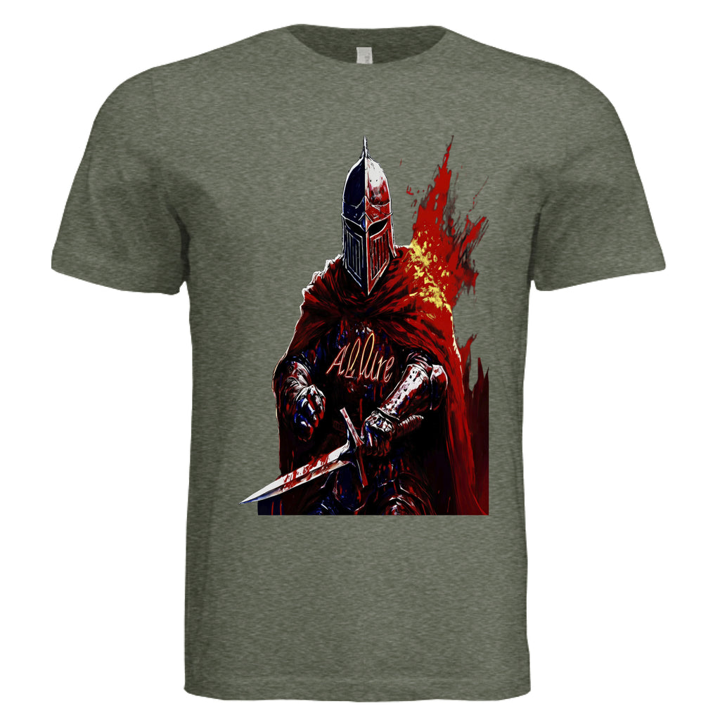 Military Green Triblend - FRONT