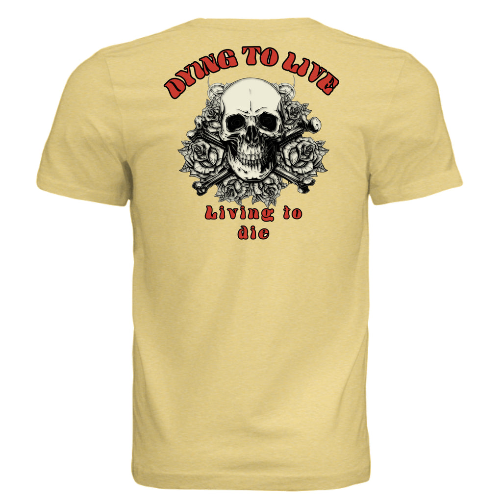 Pale Yellow Triblend - BACK