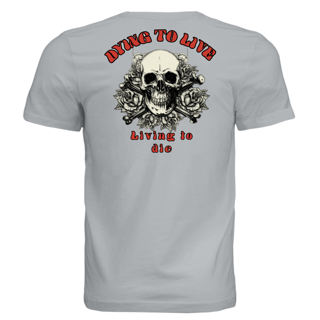 Solid Silver Triblend - BACK