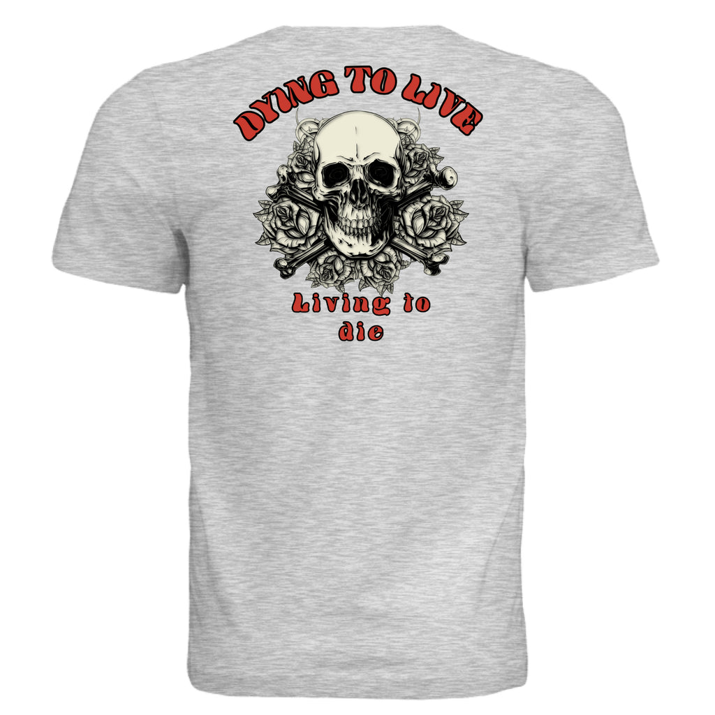 WHITE FLECK TRIBLD - BACK